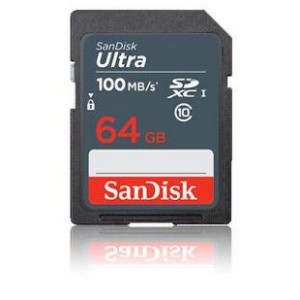 MEMORY SDXC 64GB UHS-I/SDSDUNR-064G-GN3IN SANDISK