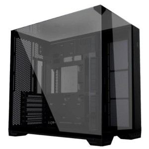 Case|LIAN LI|O11 VISION COMPACT|Tower|Case product features Transparent panel|ATX|EATX|MicroATX|MiniITX|Colour Black|G99.O11VPX.