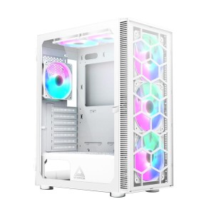 Case|MONTECH|X3 Glass|MidiTower|Case product features Transparent panel|Not included|ATX|MicroATX|MiniITX|Colour White|X3GLASS(W
