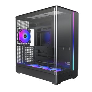 Case|MONTECH|micro ATX/Mini-ITX|Black|Midi Tower|PC|KING 45 PRO|KING45PRO(B)