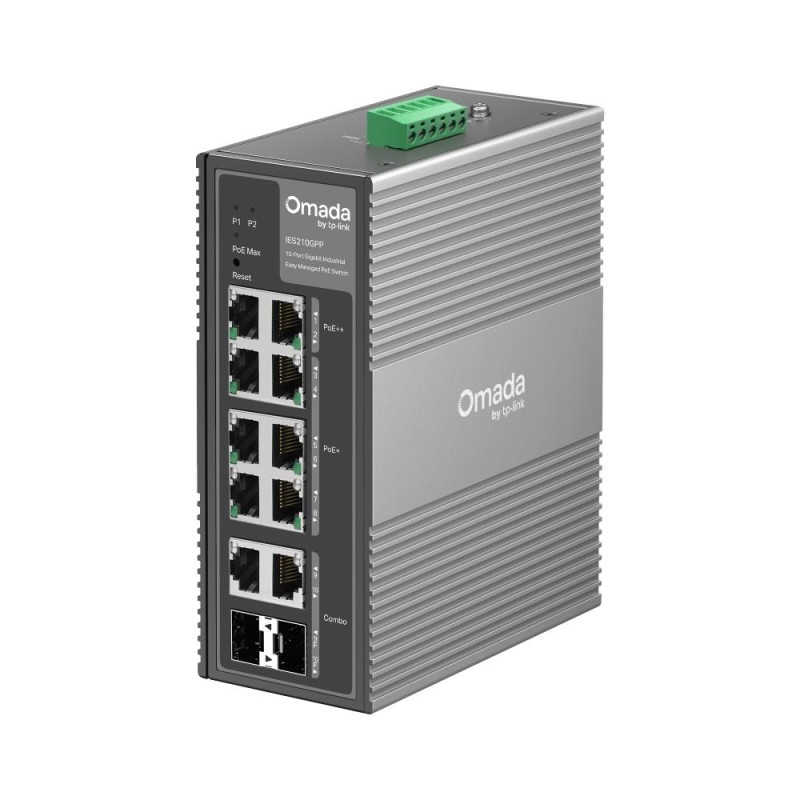 Switch|TP-LINK|IES210GPP|Type L2|PoE+ ports 6|IES210GPP