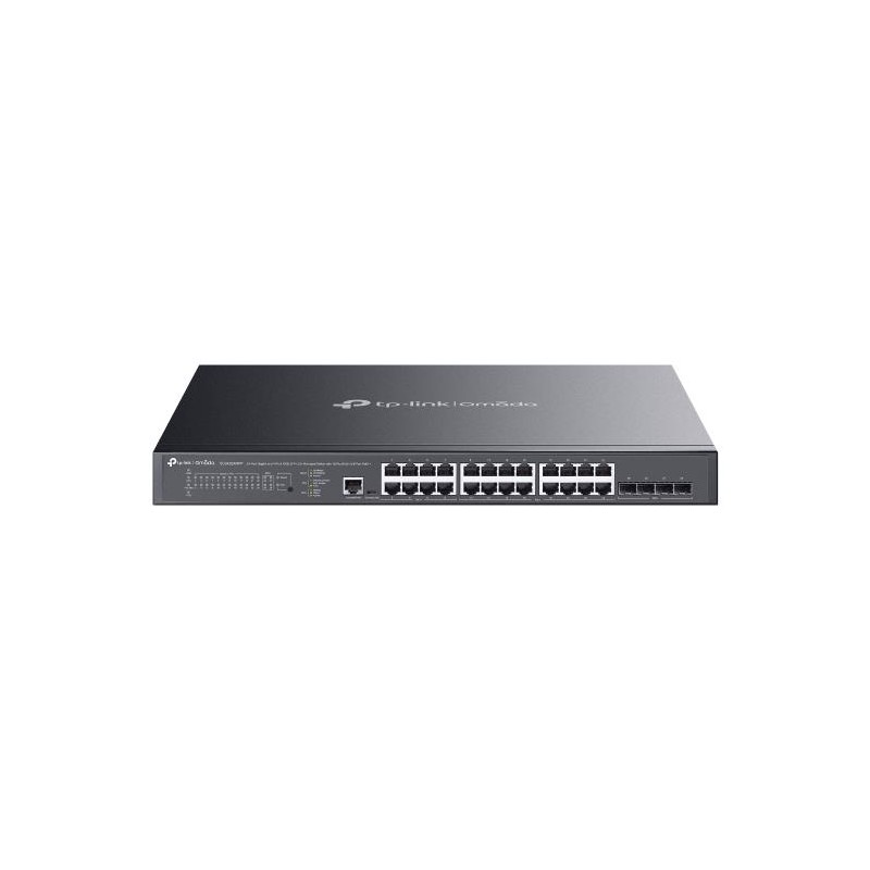Switch|TP-LINK|Omada|SG3428XMPP|Rack|24x10Base-T / 100Base-TX / 1000Base-T|4xSFP+|1xConsole|1|PoE+ ports 16|500 Watts|SG3428XMPP