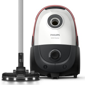 Vacuum Cleaner|PHILIPS|Bagged|900 Watts|Capacity 4 l|Noise 77 dB|White|Weight 4.6 kg|XD6122/12