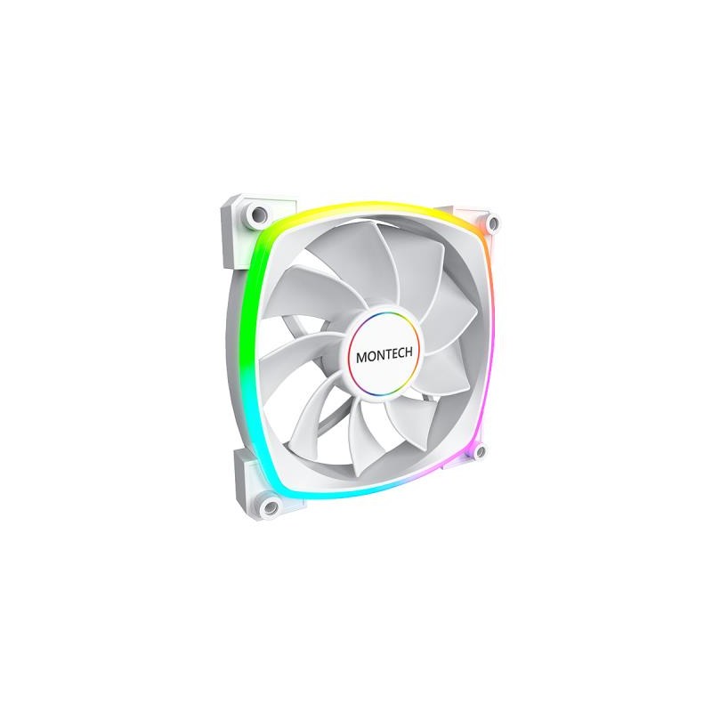CASE FAN 140MM/RX140 PWM WHITE MONTECH