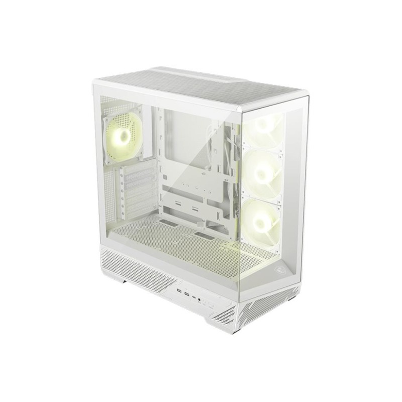 Case|MSI|ATX/micro ATX/Mini-ITX|White/Transparent|Midi Tower|MAG PANO 130R PZ WHITE|MAGPANO130RPZWHITE