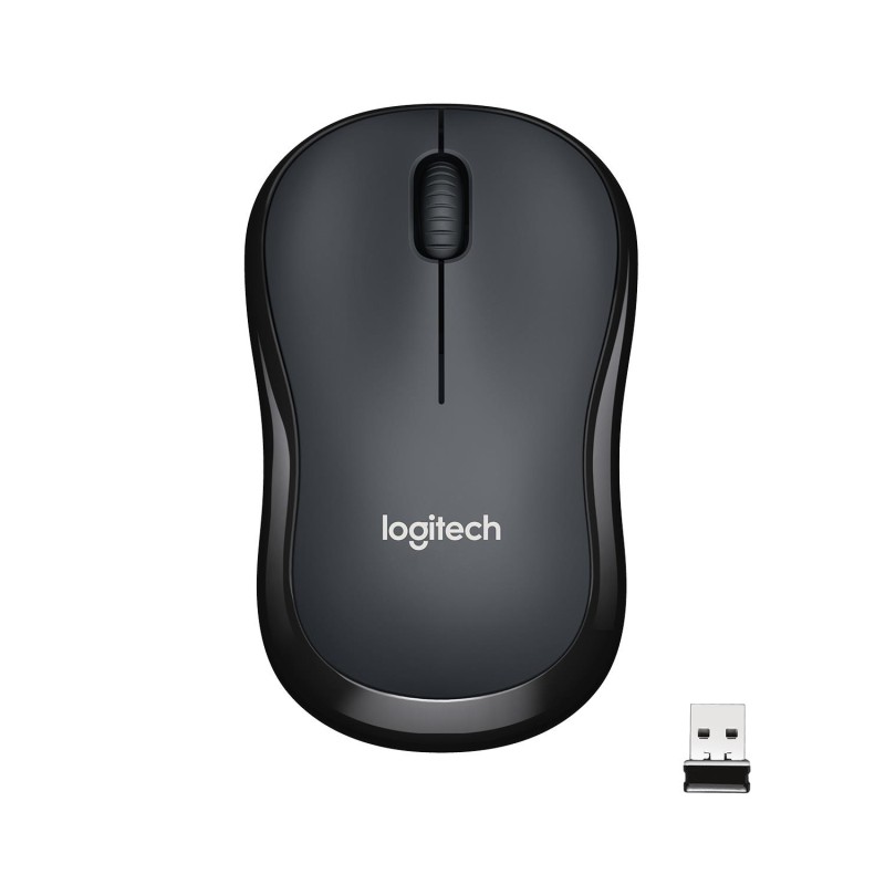 MOUSE USB OPTICAL WRL M220/SILENT B/G 910-004878 LOGITECH