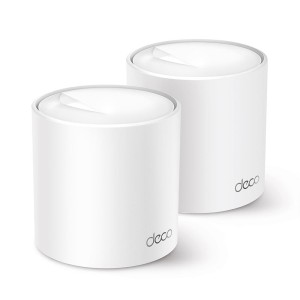 Wireless Router|TP-LINK|Wireless Router|2-pack|5400 Mbps|Mesh|IEEE 802.11a|IEEE 802.11n|IEEE 802.11ac|IEEE 802.11ax|2x10/100/100