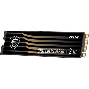SSD|MSI|SPATIUM M480 PRO|2TB|M.2|PCIe Gen4|NVMe|3D NAND|Write speed 7000 MBytes/sec|Read speed 7400 MBytes/sec|2.15mm|TBW 1400 T