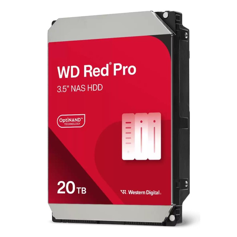 HDD|WESTERN DIGITAL|Red Pro|20TB|SATA 3.0|512 MB|7200 rpm|3,5"|WD202KFGX