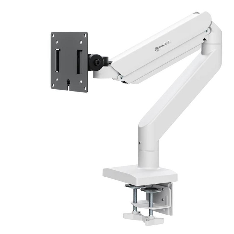 MONITOR ACC DESK MOUNT/15-42" BLK/WHT G110-BW ONKRON