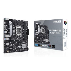 Mainboard|ASUS|Intel B760 Express|LGA1700|Micro-ATX|Memory DDR4|Memory slots 2|2xPCI-Express 4.0 1x|1xPCI-Express 4.0 16x|2xM.2|