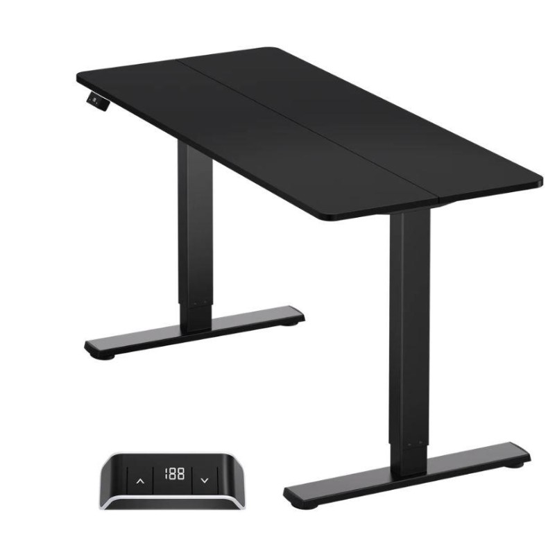 DESK MOTORISED/BLACK WDT221E-B ONKRON