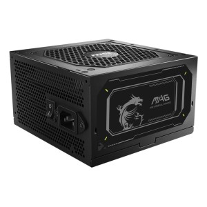 Power Supply|MSI|MAG A850GL PCIE5 II|850 Watts|Efficiency 80 PLUS GOLD|PFC Active|MAGA850GLPCIE5II