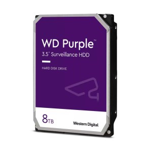 HDD|WESTERN DIGITAL|Purple|8TB|SATA 3.0|256 MB|5640 rpm|3,5"|WD85PURZ