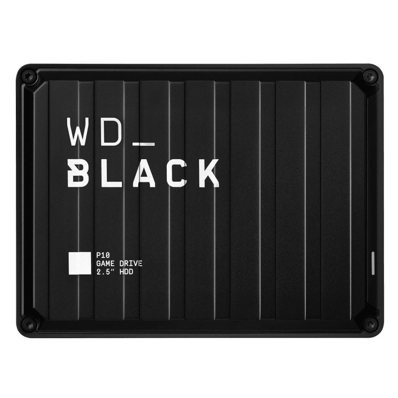 External HDD|WESTERN DIGITAL|P10 Game Drive|4TB|USB 3.2|Colour Black|WDBA3A0040BBK-WESN