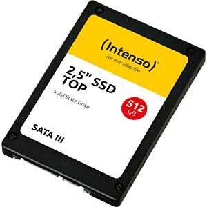 SSD|INTENSO|512GB|SATA 3.0|SLC|Write speed 500 MBytes/sec|Read speed 520 MBytes/sec|2,5"|3812450