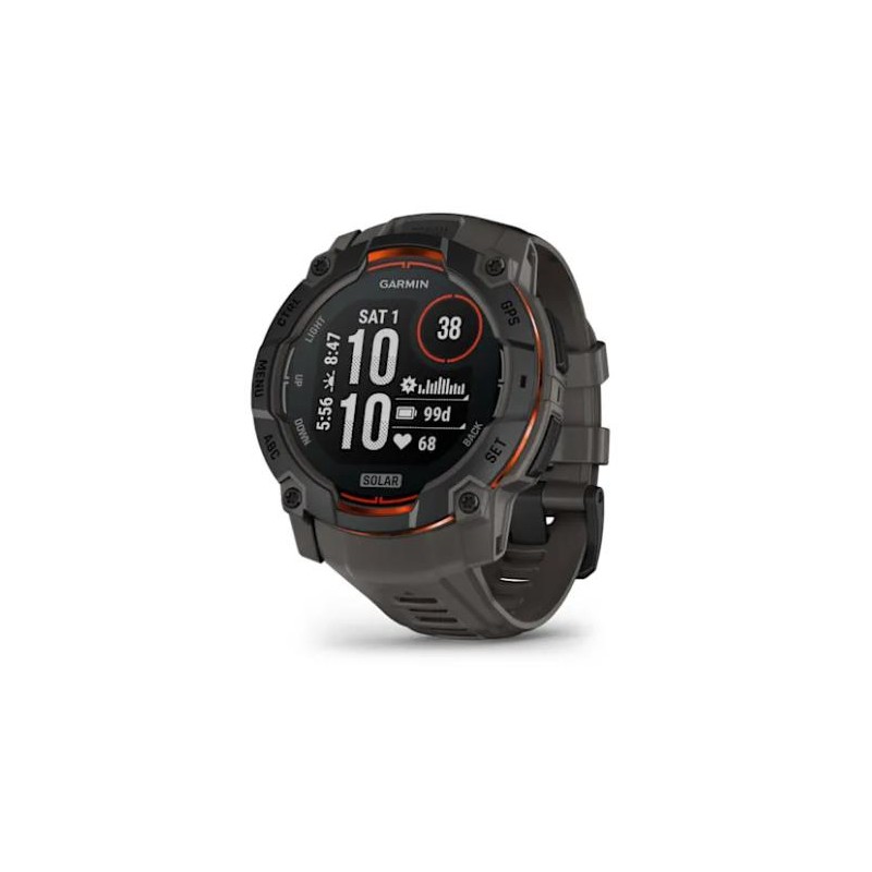 SMARTWATCH INSTINCT 3 SOLAR/BLK/CHARC 010-02935-00 GARMIN