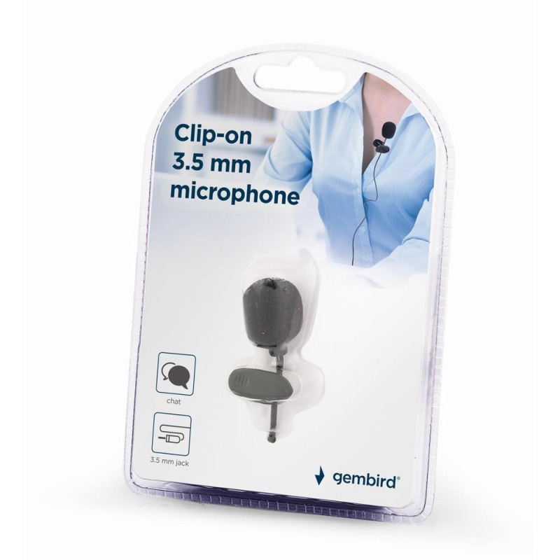 MICROPHONE CLIP-ON/MIC-C-01 GEMBIRD