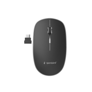 MOUSE USB-C OPTICAL WRL BLACK/SILENT MUSW-4BSC-01 GEMBIRD