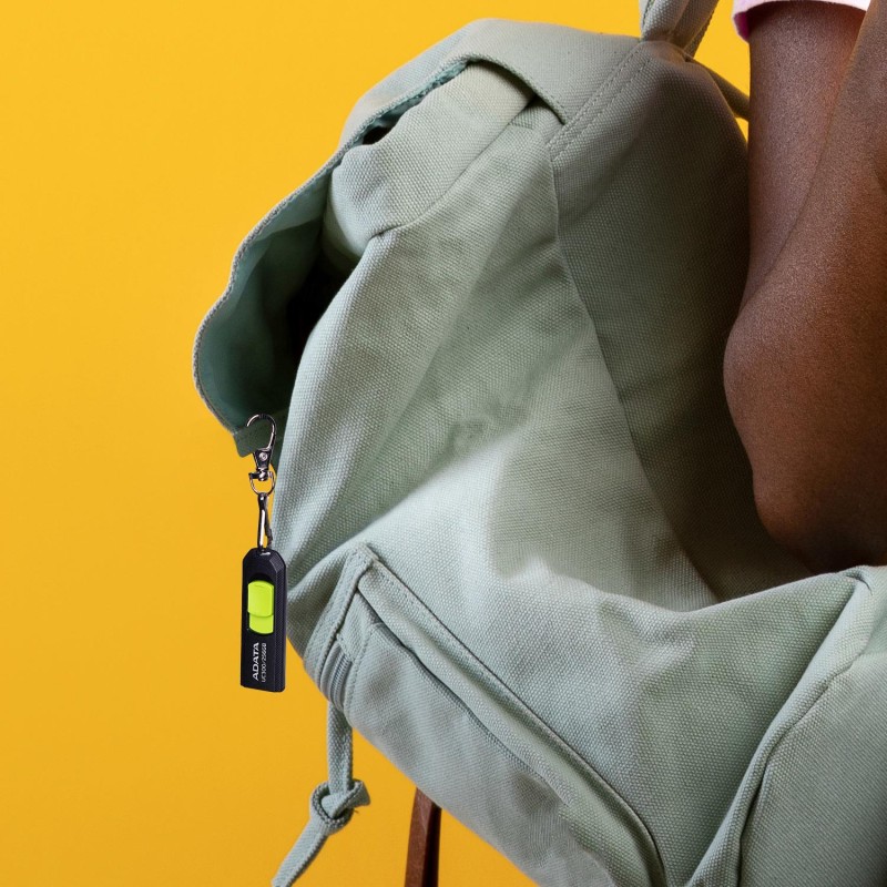 MEMORY DRIVE FLASH USB-C 32GB/ACHO-UC300-32G-RBK/GN ADATA