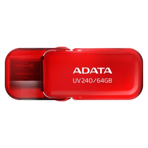 MEMORY DRIVE FLASH USB2 64GB/RED AUV240-64G-RRD ADATA