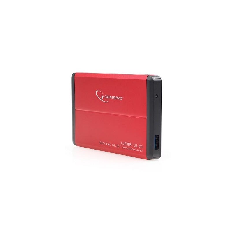 HDD CASE EXT. USB3 2.5"/RED EE2-U3S-2-R GEMBIRD