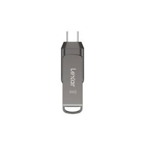 MEMORY DRIVE FLASH USB3.1 64GB/D400 LJDD400064G-BNQNG LEXAR