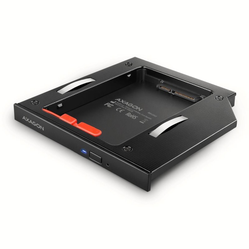 SSD/HDD CADDY 2.5" DVD SLOT/RSS-CD12 AXAGON