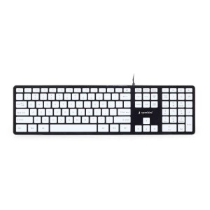 KEYBOARD MULTIMEDIA USB ENG/CHOCOL. KB-MCH-02-BKW GEMBIRD