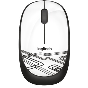 MOUSE USB OPTICAL M105/WHITE 910-002944 LOGITECH