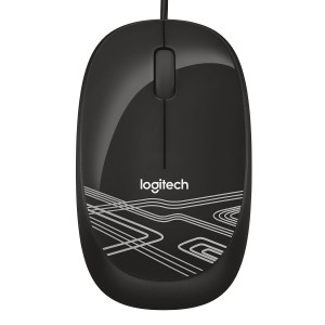 MOUSE USB OPTICAL M105/BLACK 910-002943 LOGITECH