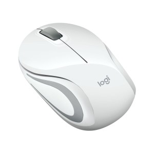 MOUSE USB OPTICAL WRL M187/WHITE 910-002735 LOGITECH