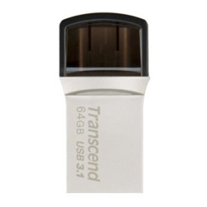 MEMORY DRIVE FLASH USB3 64GB/890 TS64GJF890S TRANSCEND