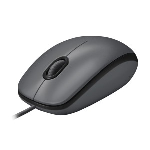 MOUSE USB OPTICAL M100/BLACK 910-005003 LOGITECH