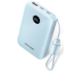 POWER BANK USB 10000MAH 22.5W/BLUE FKAL0-C VENTION