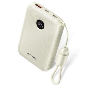 POWER BANK USB 10000MAH 22.5W/BEIGE FKAN0-C VENTION