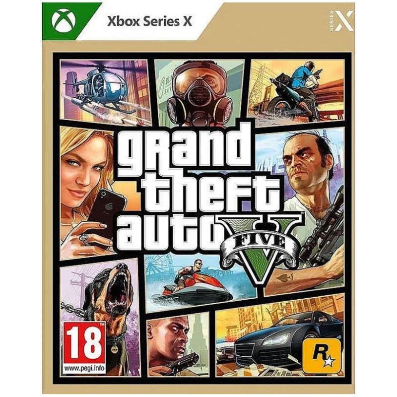 GAME GRAND THEFT AUTO V//XBOX 5026555366700 MICROSOFT