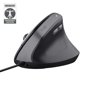 MOUSE USB OPTICAL BAYO II/ERGONOMIC BLACK 25144 TRUST