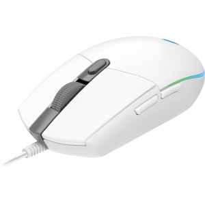 MOUSE USB OPTICAL G102 LIGHTSY/WHITE 910-005824 LOGITECH