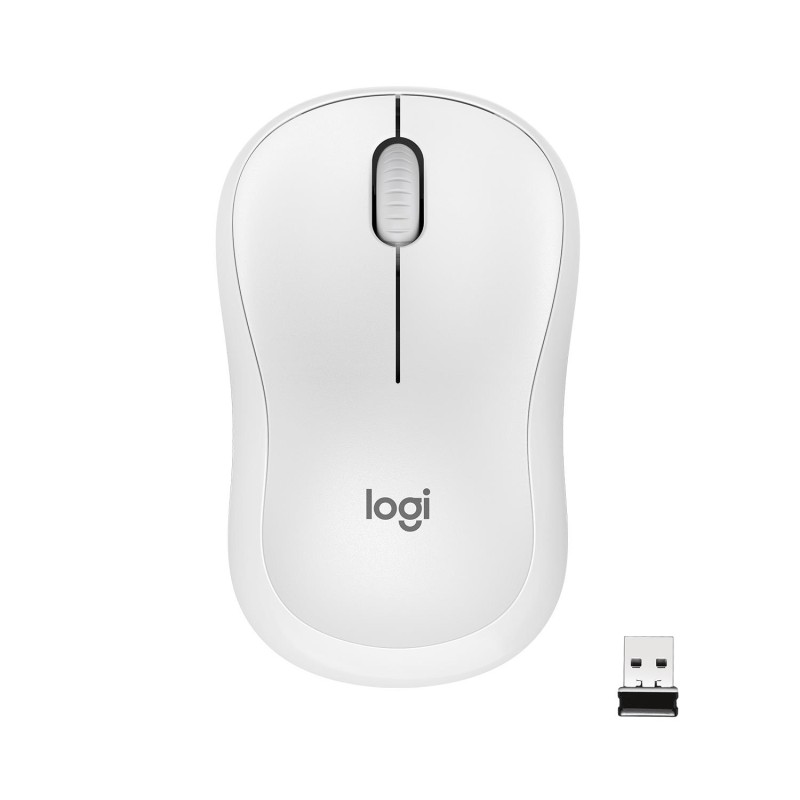 MOUSE USB OPTICAL WRL M220/SILENT WH 910-006128 LOGITECH