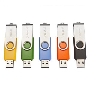MEMORY DRIVE FLASH USB2 5X64GB/MULTIPACK 3503595 INTENSO