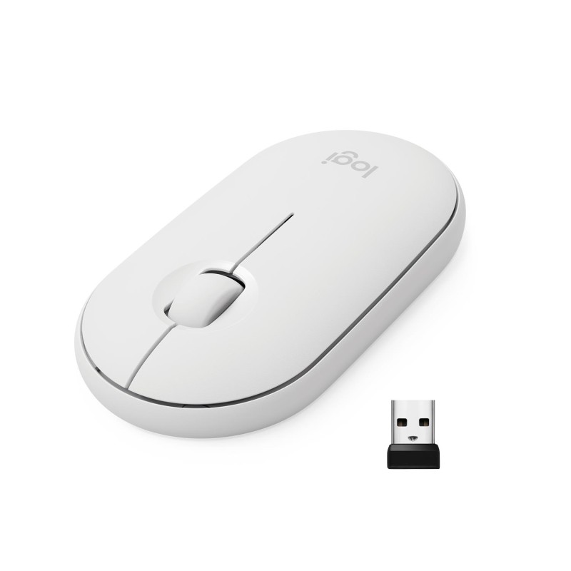MOUSE USB OPTICAL WRL M350/WHITE 910-005716 LOGITECH