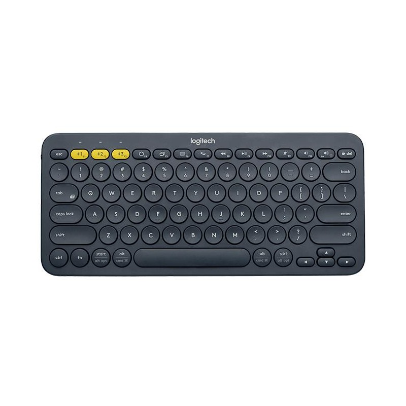 KEYBOARD BLUETH K380 RUS/DARK GREY 920-007584 LOGITECH