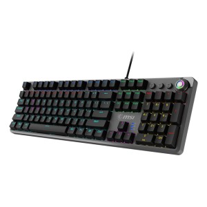 KEYBOARD GAMING BLACK US/FORGE GK310 RED MSI