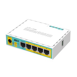 NET ROUTER 10/100M 5PORT HEX/POE LITE RB750UPR2 MIKROTIK