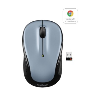MOUSE USB OPTICAL CORDL. M325/LIGHT SILV 910-002334 LOGITECH