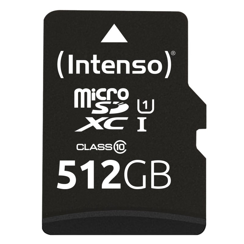 MEMORY MICRO SDXC 512GB UHS-I/W/ADAPTER 3423493 INTENSO