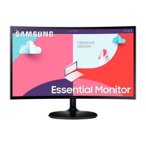 LCD Monitor|SAMSUNG|S24C364EAU|24"|Curved|Panel VA|1920x1080|16:9|75Hz|Matte|4 ms|Tilt|Colour Black|LS24C364EAUXEN