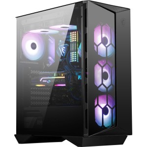 Case|MSI|MPG GUNGNIR 110R|MidiTower|Case product features Transparent panel|Not included|ATX|MicroATX|MiniITX|Colour Black|MPGGU