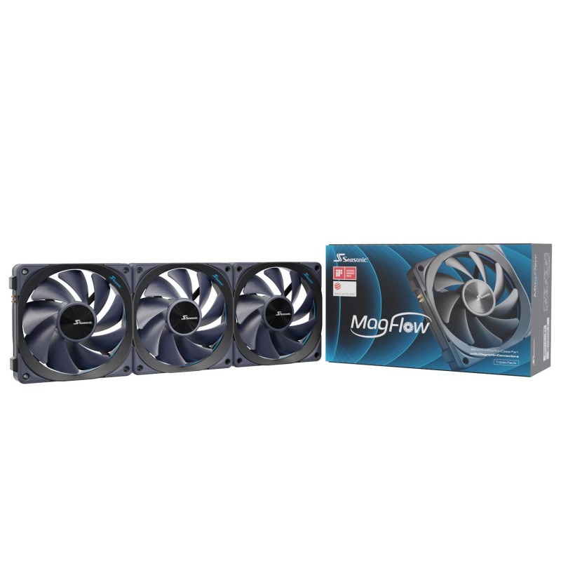 CASE FAN 120MM/3-PACK MAGFLOW-3 SEASONIC